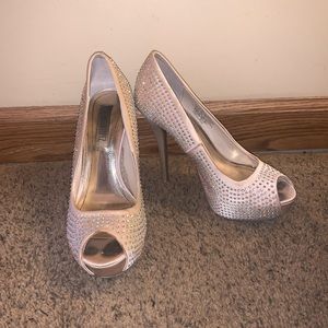 Jennifer Lopez Blush Bling High Heel